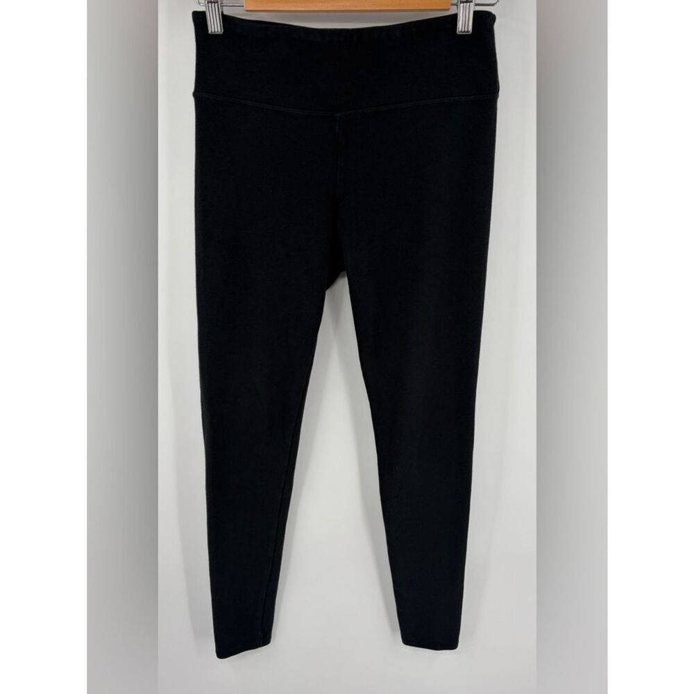 Skims outdoor high waisted banded black leggings women’s M pull on loungewear